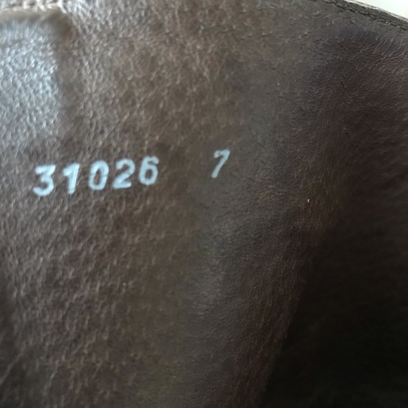 J. Crew size 7 moto boots brown leather cool and rugged buckle straps - Picture 12 of 13